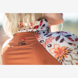 HKM Functional Shirt - Essentials Flower - Brown/Copper