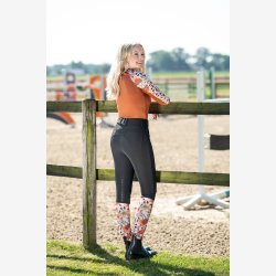 HKM Functional Shirt - Essentials Flower - Brown/Copper