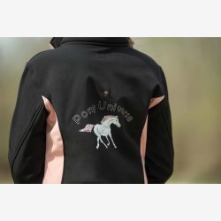 HKM Softshell jakke - Polly - Sort