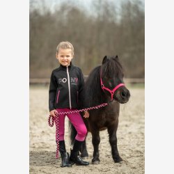 HKM Sweat-jakke - Polly - Sort