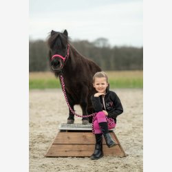 HKM Sweat-jakke - Polly - Sort