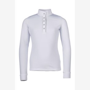 HKM St�vnebluse - Emilia - Hvid - B�rn