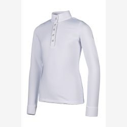 HKM Stvnebluse - Emilia - Hvid - Brn