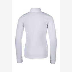 HKM Stvnebluse - Emilia - Hvid - Brn