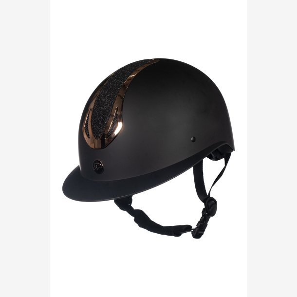 HKM Ridehjelm - Illusion - Sort/RoseGold