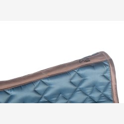 HKM Sadelunderlag - Golden Bit - Smokey Blue