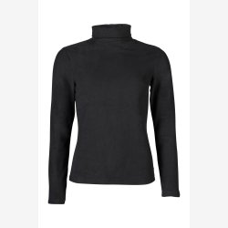 HKM Turtleneck bluse - Eva - Sort