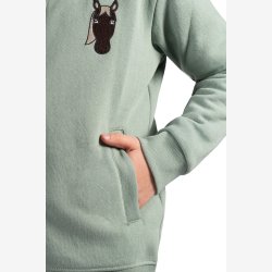 HKM Sweat Jakke - Mia - Brn