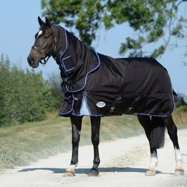 Weatherbeeta Comfitec Ultra Cozi II Detach-A-Neck Medium/Lite Charcoal/Blue/White - 100g