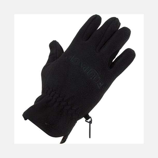 EQ Fleece handske - Sort - Brn