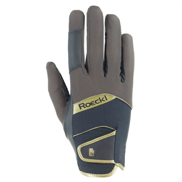 Roeckl Millero handske - DarkMocha/Black
