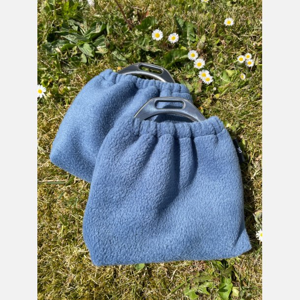 Lundgreen Stigbjlesokker - Fleece - Stvet bl