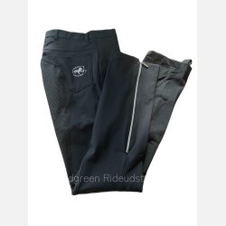 Hestagallery Icelandic Jodhpurbuks med fuld grip - Sort