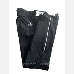 Hestagallery Icelandic Jodhpurbuks med fuld grip - Sort