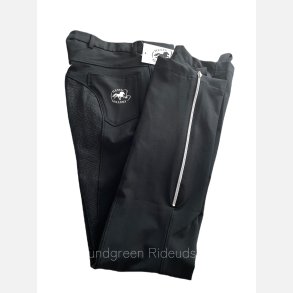 Hestagallery Icelandic Jodhpurbuks med fuld grip - Sort