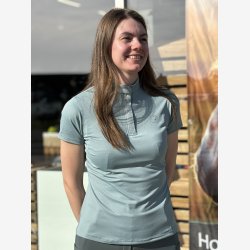 Montar Briella short sleeve tone in tone - Crystals - Turin