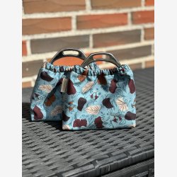 Lundgreen Stigbjlesokker - Softshell - Petrol m. blade