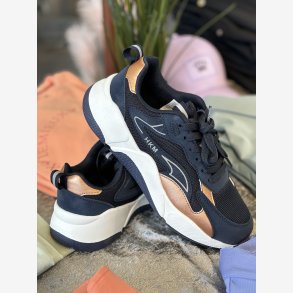 HKM Sneaker - Rosegold Glamour - Deep Blue