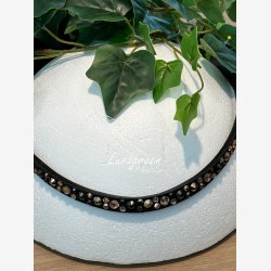 HKM Pandebnd - Rosegold Glamour - Sort