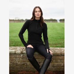 LeMieux Fleece bluse - Sort