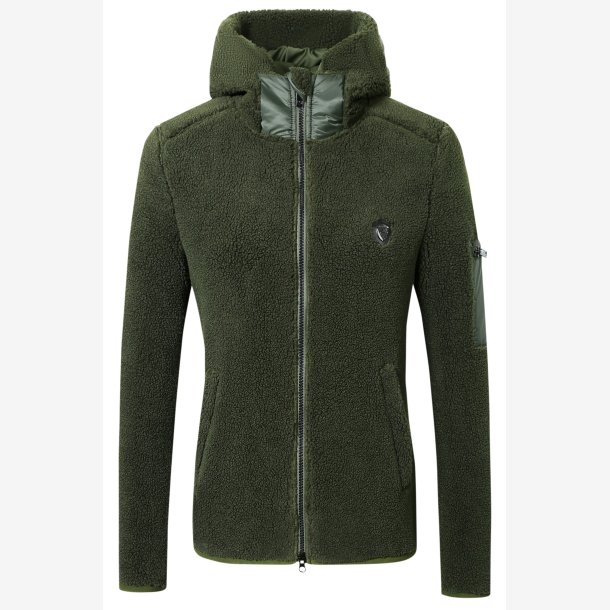 Covalliero Hoodie Jacket - Opal Green