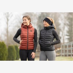 Covalliero Quilted Vest - Sort