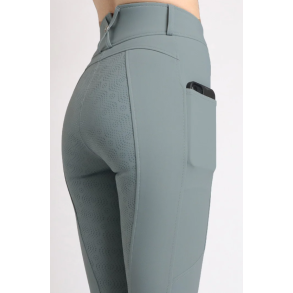 MoAviana Crystal logo tone in tone pull on - Jade