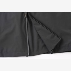 Covalliero Lang Regnjakke - Sort