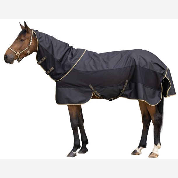 Covalliero regnd�kken med 50 gr liner - Sort