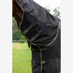 Covalliero regnd�kken med 50 gr liner - Sort