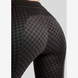 MoHannah Pull On m. Allover Houndstooth Print - Slate Grey