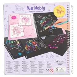 Miss Melody Magic Scratch Book