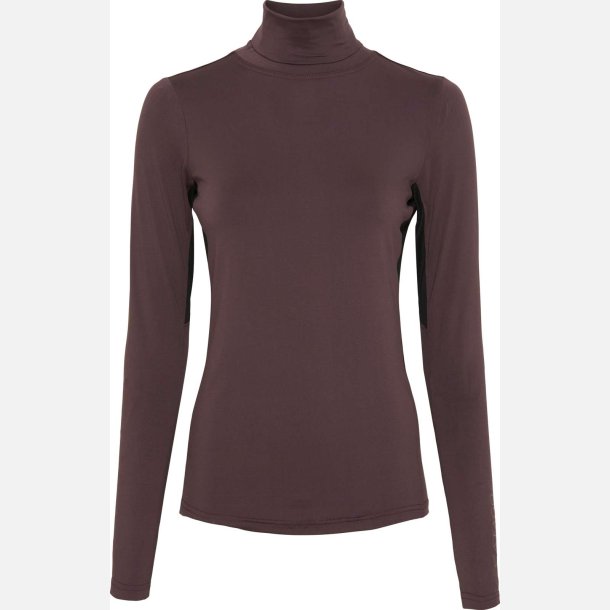 Catago Peggy hjhalset bluse -  Truffle