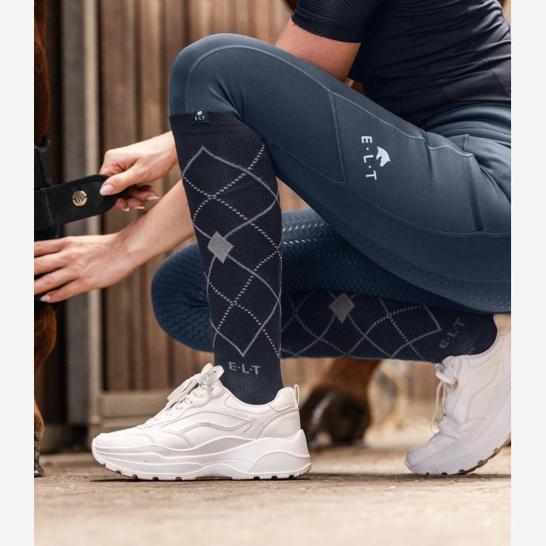 ELT Argyle Strmper - Deep Blue/Stone Blue