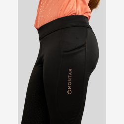 MoWinnie Pull-on - Black w. Rosegold print - Brn