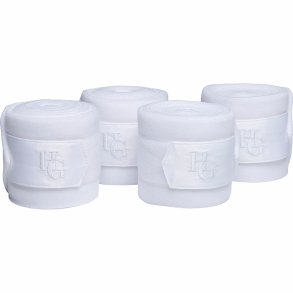 HG Fia fleece bandager - 3,5m - Hvid