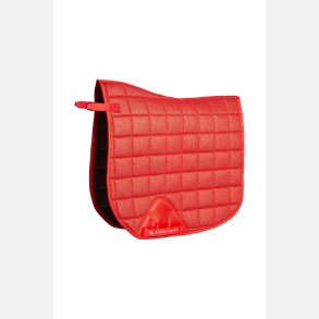 HG Mesh Glitter sadelunderlag - Rd - Dressur