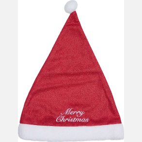 HG Nissehue til Hjelm Glitter - Rd