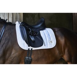HG Kahlo sadelunderlag - Hvid - Dressur