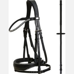 HG Cryll 23.2 trense komb.NB m/tilbagetrk - Rock Crystal - Sort