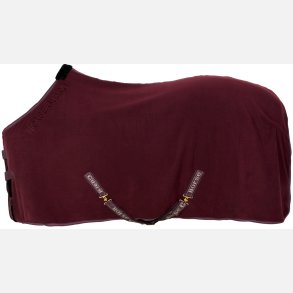 HG Layne fleece dkken m/teddyfoer - Wine