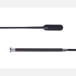 QHP Dressur pisk med flap - Sort