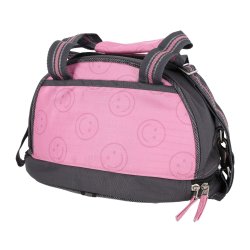QHP Ridehjelms taske - Cherry Pink