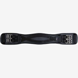 HKM PVC Dressur gjord - Snap - med elastik - Sort