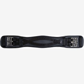 HKM PVC Dressur gjord - Snap - med elastik - Sort