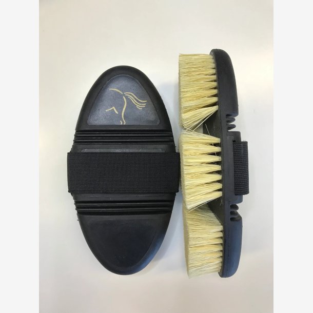HS Flexi brste med stive natur hr  - Sort