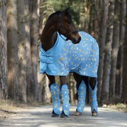 Weatherbeeta Fleece Cooler Standard Neck - Seahorse print