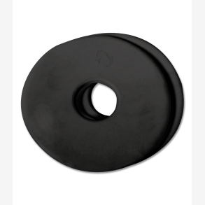 Waldhausen Bidskiver gummi - Sort - 9 cm