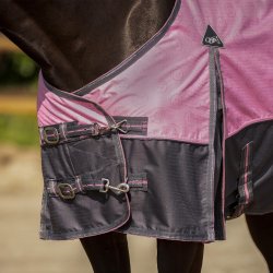 QHP Turnout D�kken - Cherry Pink - 0 gr - Regnd�kken