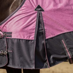 QHP Turnout D�kken - Cherry Pink - 0 gr - Regnd�kken